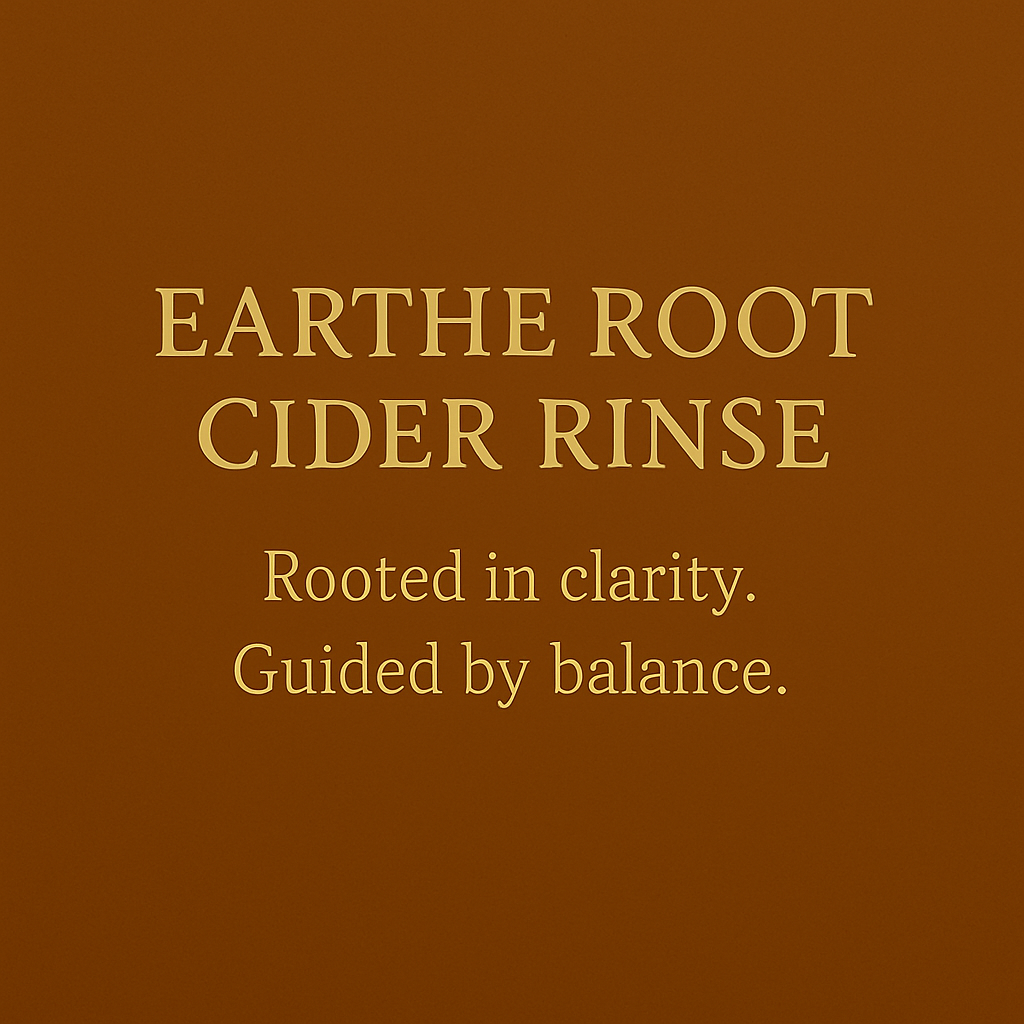 EARTHE ROOT / Cider Rinse