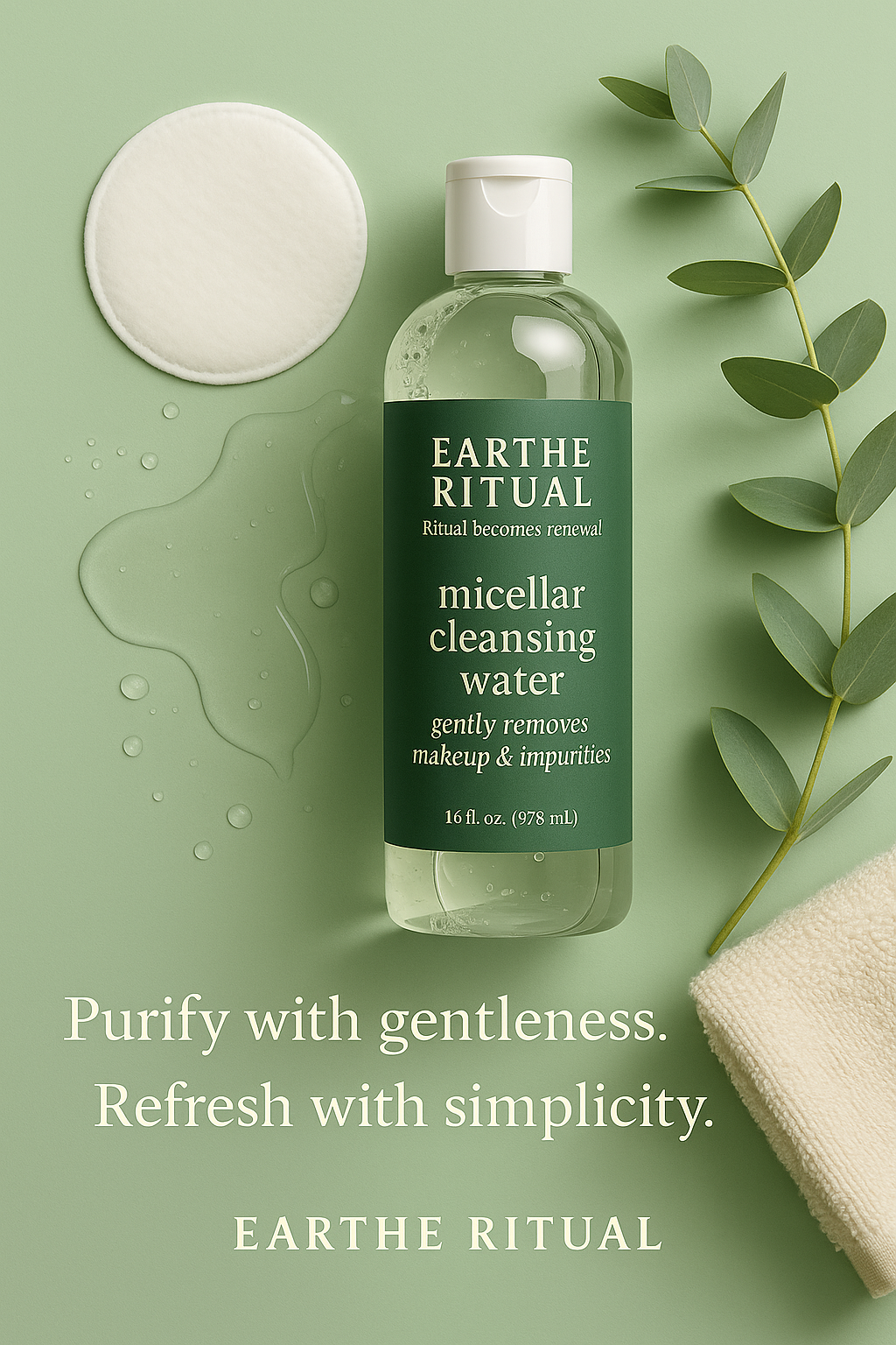 EARTHE RITUAL / Micellar Cleansing Water