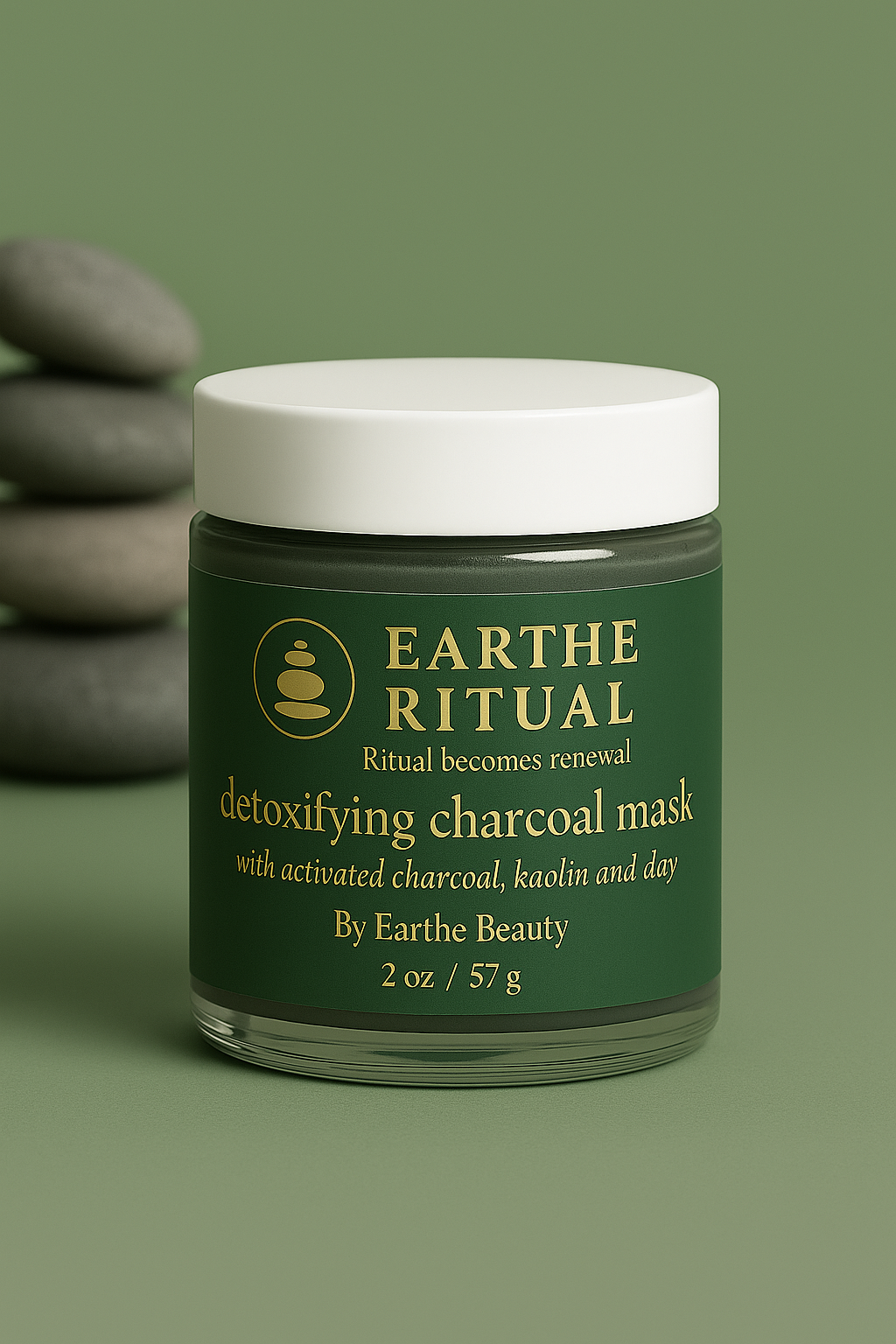 EARTHE RITUAL / Detoxifying Charcoal Mask