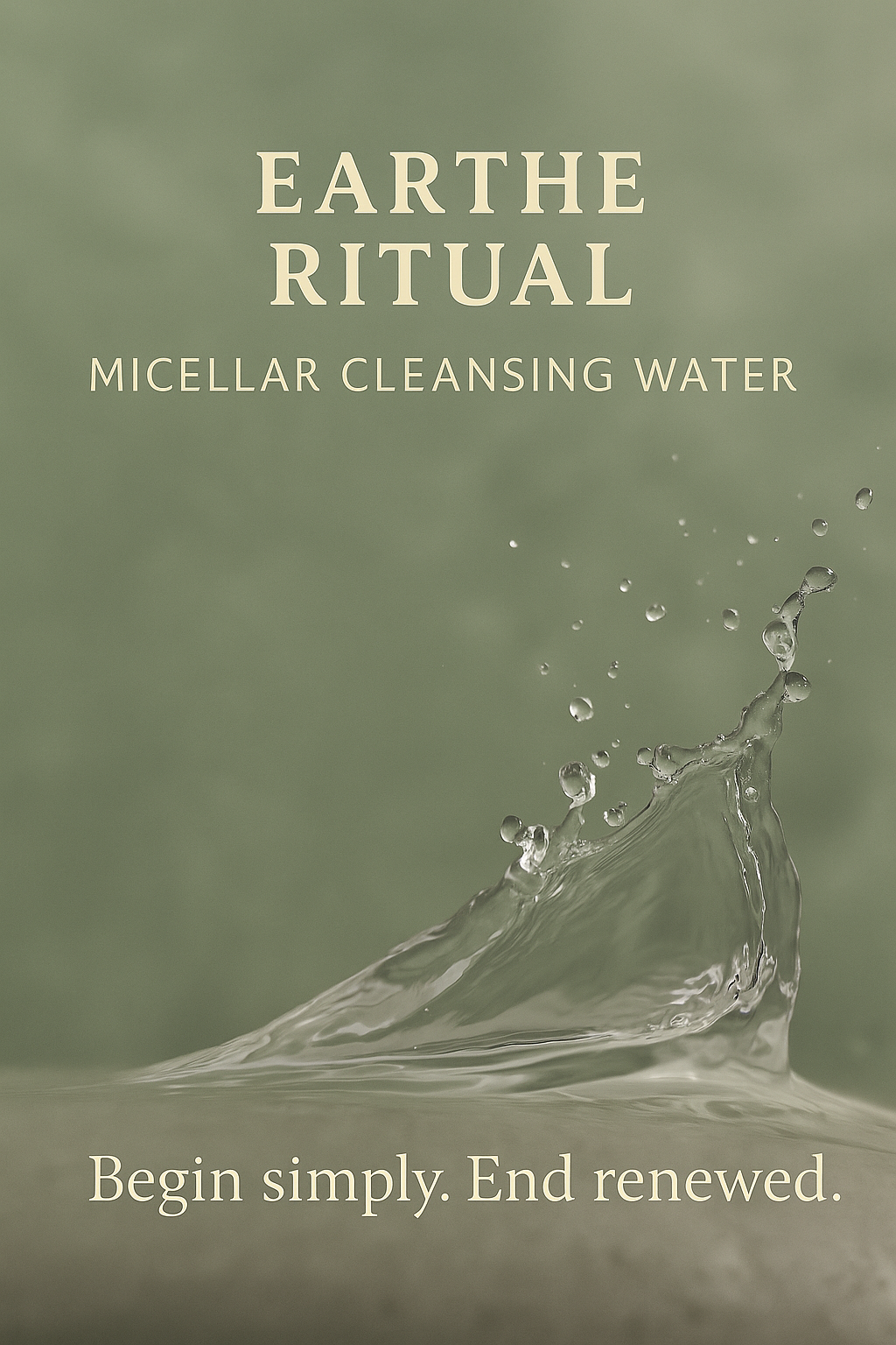 EARTHE RITUAL / Micellar Cleansing Water