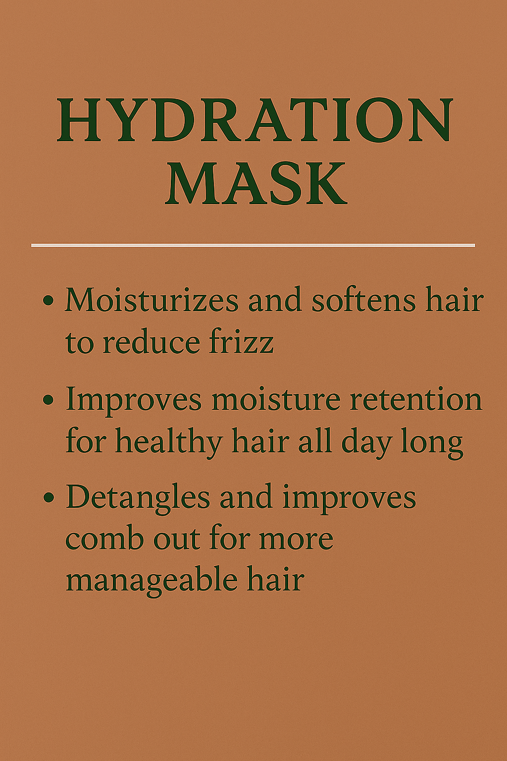 EARTHE ROOT / Hydration Mask