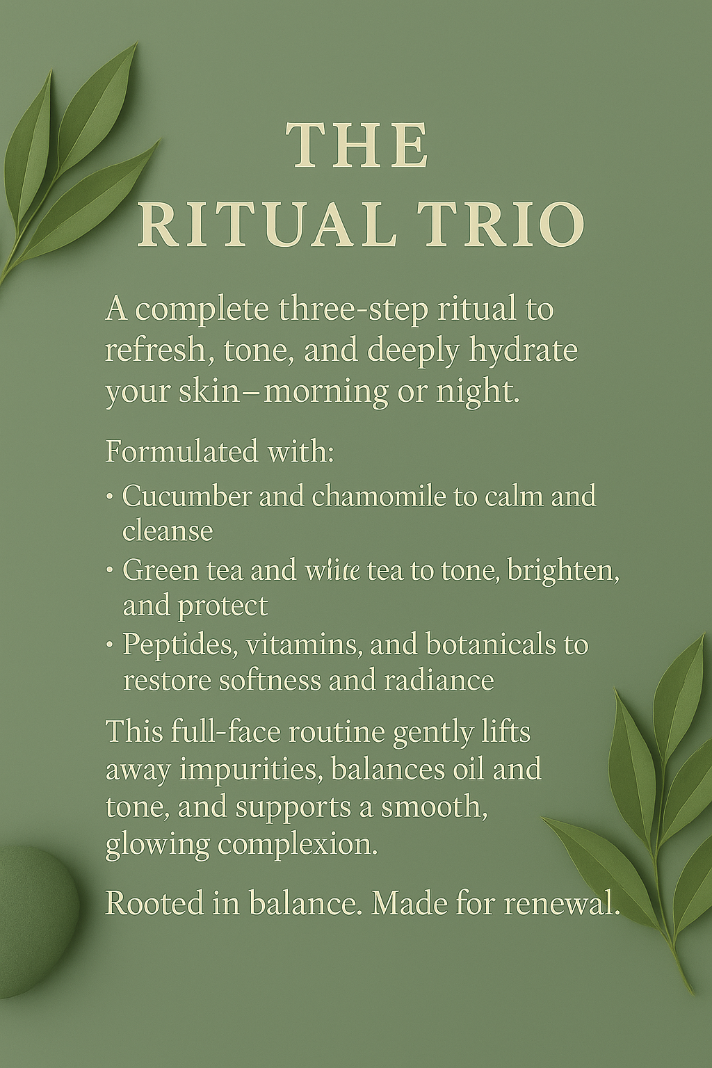 EARTHE RITUAL / The ritual Trio