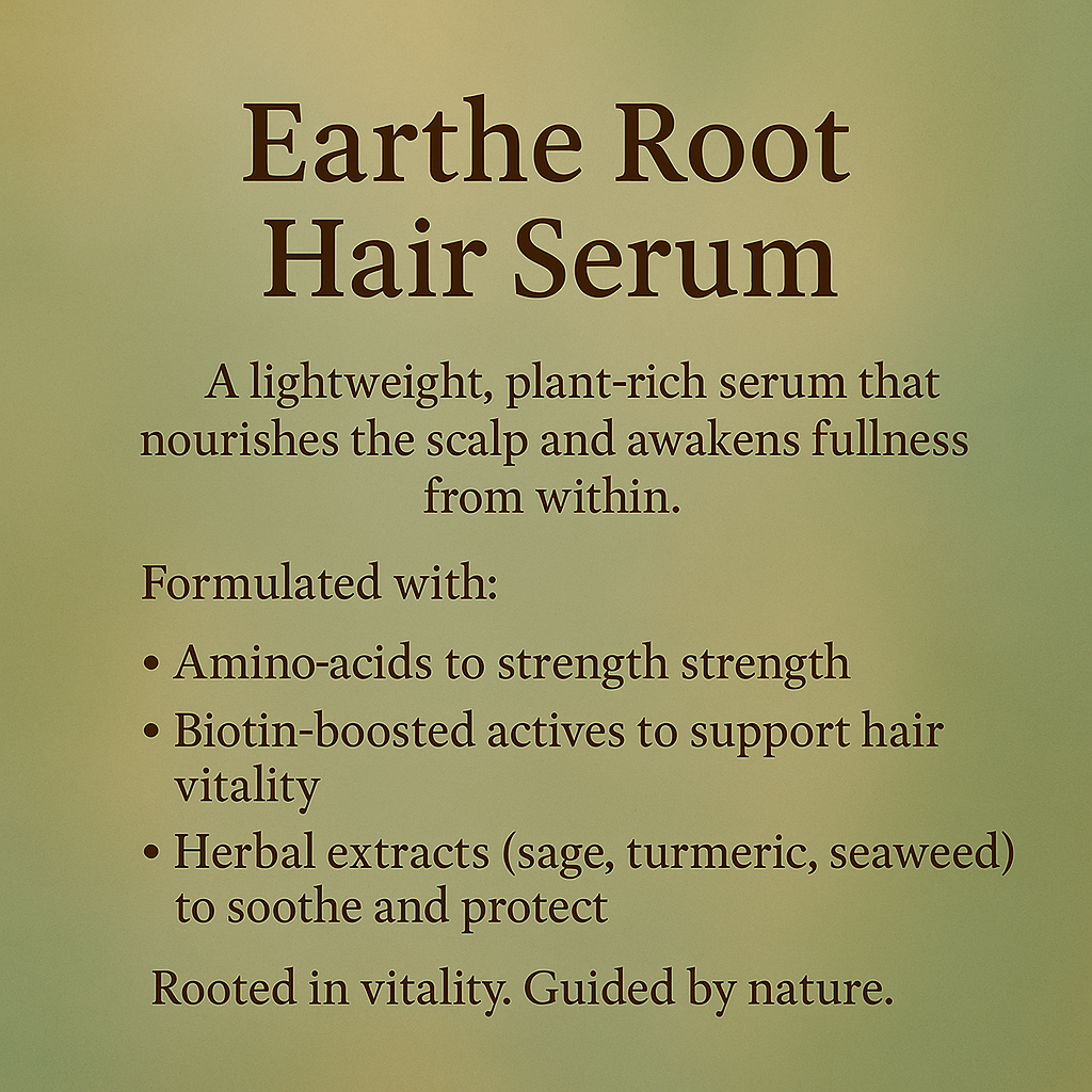 EARTHE ROOT / Hair Serum